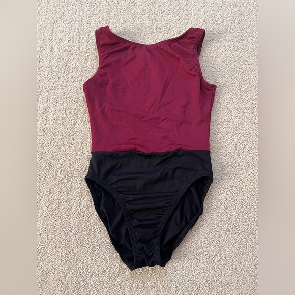 Microfiber Boatneck Leotard
